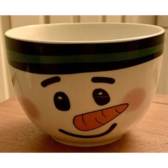 Nestle Snowman Bowl And Mug Set Winter Christmas‎ Gift Hot Chocolate - Picture 3 of 8